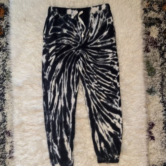 Lucky Brand🍀 Womens Chill At Home Tie-dye Cotton Joggers, Size S - Picture 2 of 16